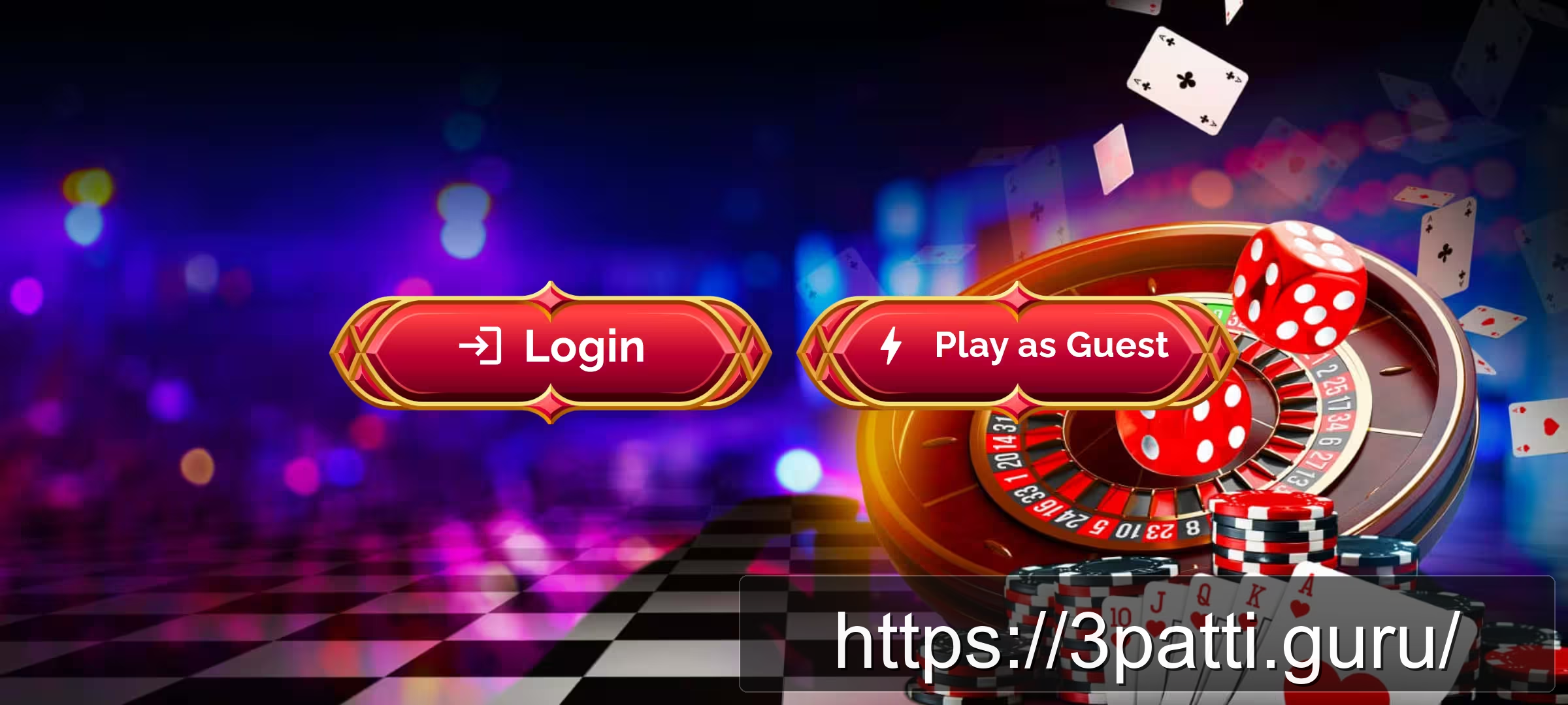 3 Patti Sikka APK Download for Android — Play as Guest, 19 Games (2026) Screenshot