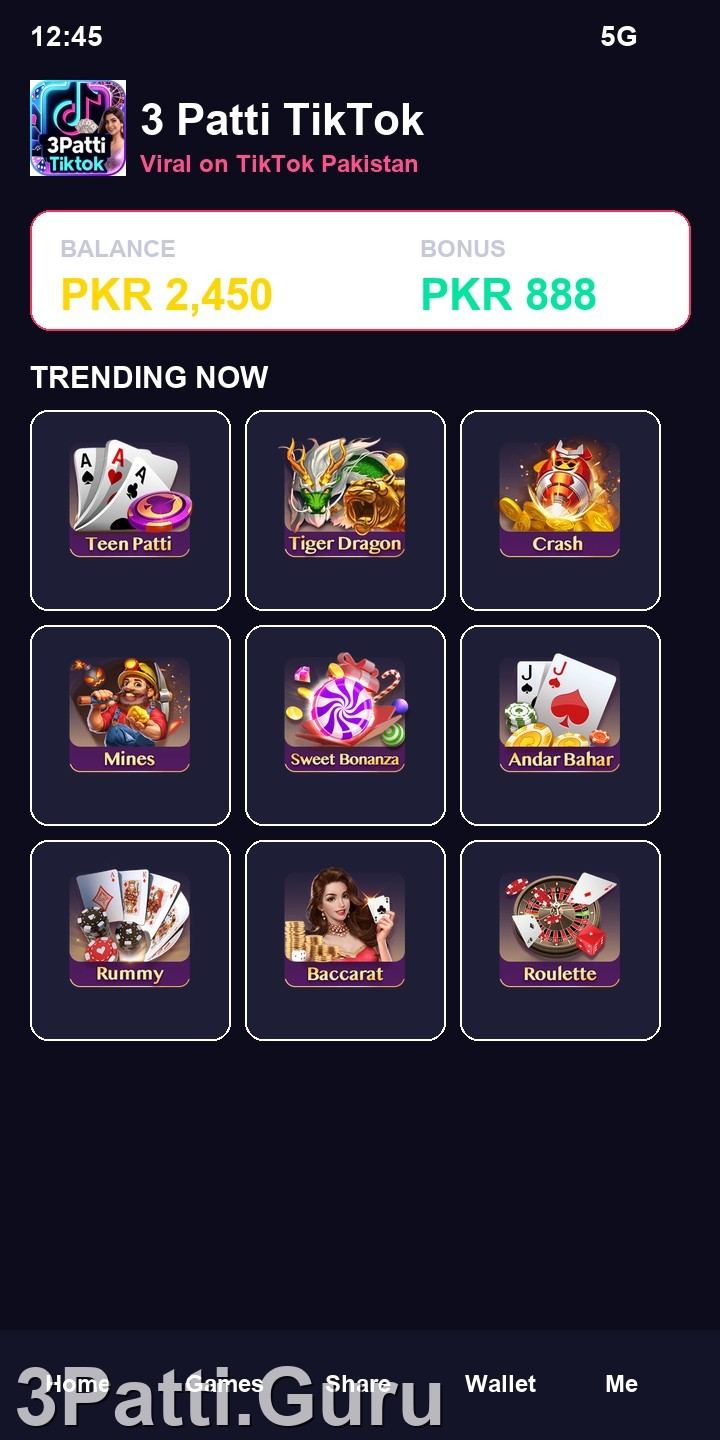 3 Patti TikTok APK Download Free for Android (2026) Screenshot